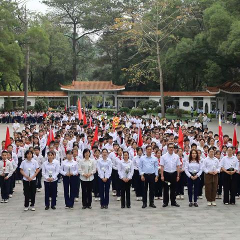 踏寻红色足迹 缅怀革命先烈——梧州市苍海小学五年级红色研学活动