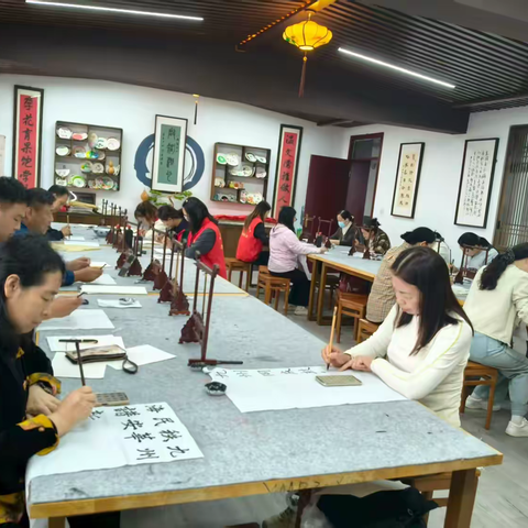 翰墨迎华诞 笔韵展师风——林州市第二实验小学教研活动