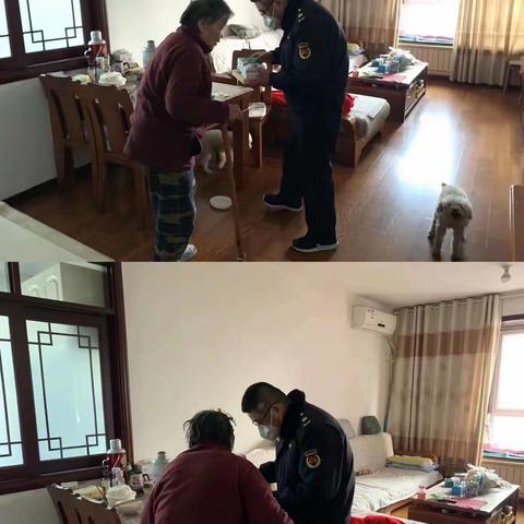 寒冬送暖，用药守护-物业办向重点人群发放“爱心医药包”