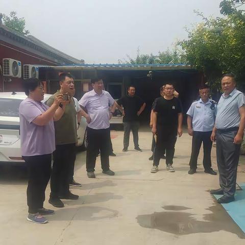 堵塞安全漏洞，构筑安全壁垒，西集镇开展联合安全检查