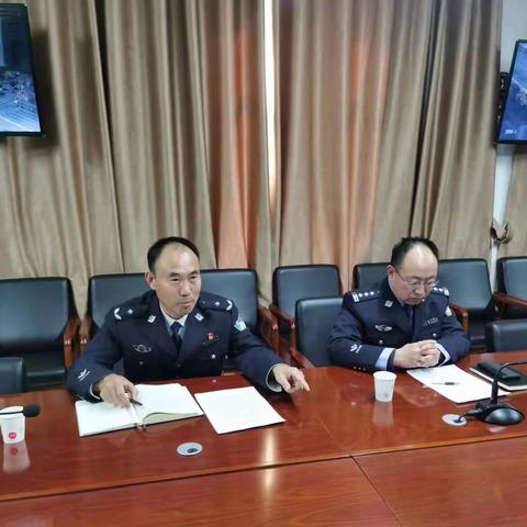 市局领导一级高级警长李虎彦调研指导魏县县局当前重点工作