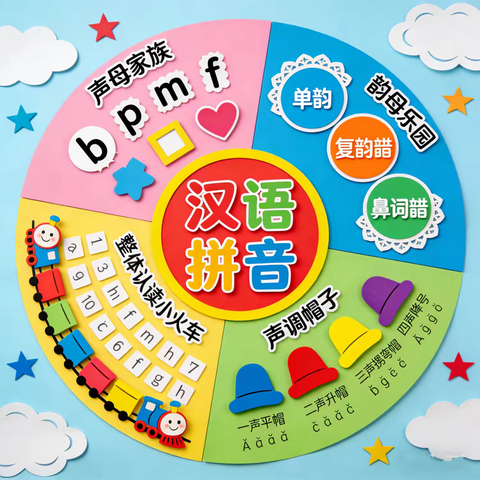 思维导图巧梳理 拼音复习新思路——一二年级语文拼音专项复习教研活动