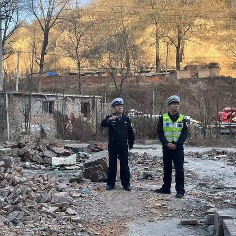 【铜川公安】王益区交安办开展冬季道路交通安全工作督导检查