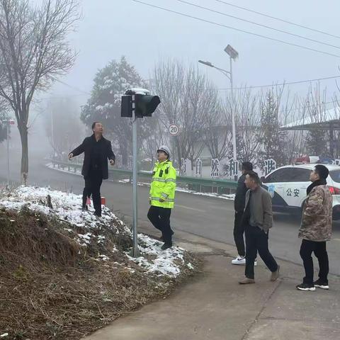 【铜川公安】王益区交安办开展全区恶劣天气道路安全隐患排查治理工作