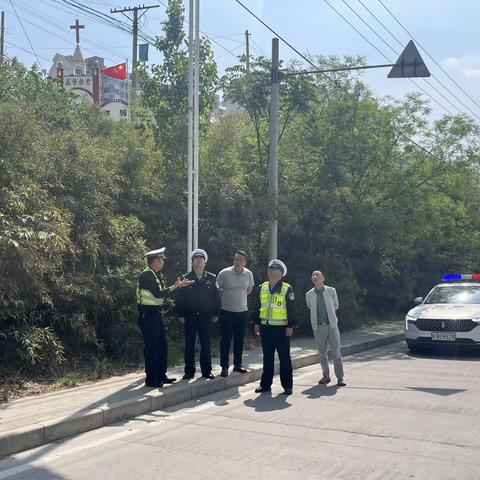 【铜川公安】铜川市王益区交安办开展节前道路安全督导检查