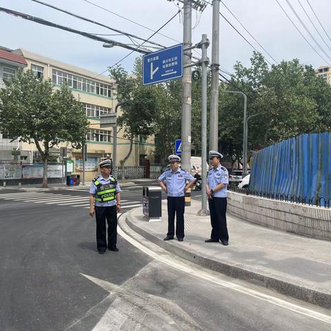 王益区交安办对城市道路“白改黑”工程开展实地督导检查