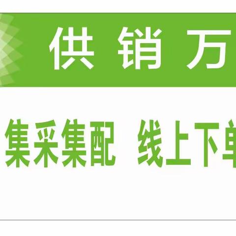 新密市供销万家大鸿城供销便民服务中心上线啦！