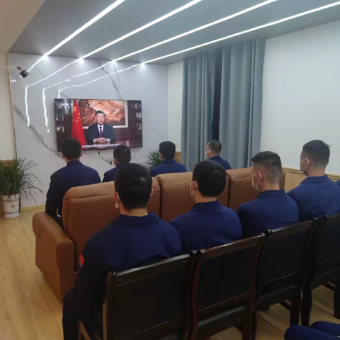 以追梦的姿态奋勇向前丨习近平总书记二零二三年新年贺词在新干县消防救援大队引起热烈反响