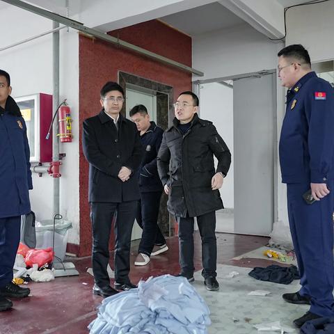 永新县委副书记、县长古秋云带队督导检查消防安全工作