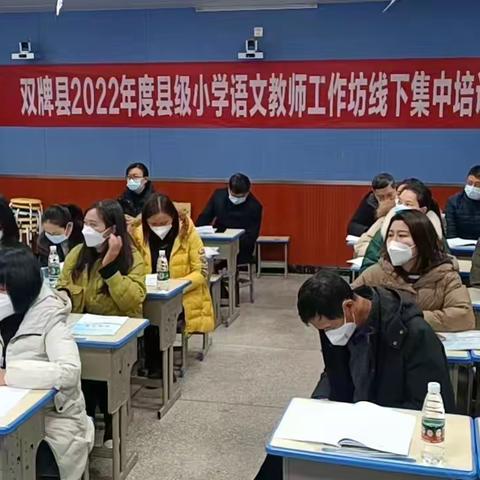 提升“一德三能”，做优秀教师—双牌县2022年度小学语文教师县级工作坊研修线下集训