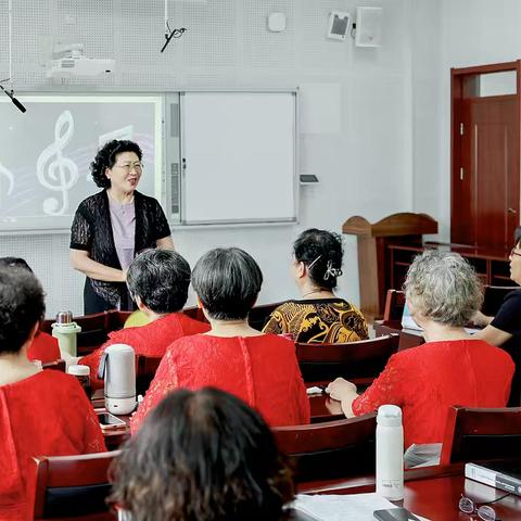 精彩的展演 难忘的瞬间 ＿山东老年大学2024级声乐研究班1班期末汇报演出掠影