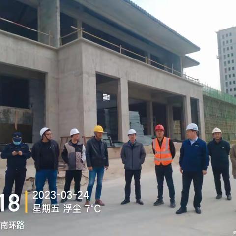 济阳区扬尘办牵头对区域内在建工地进行督导检查