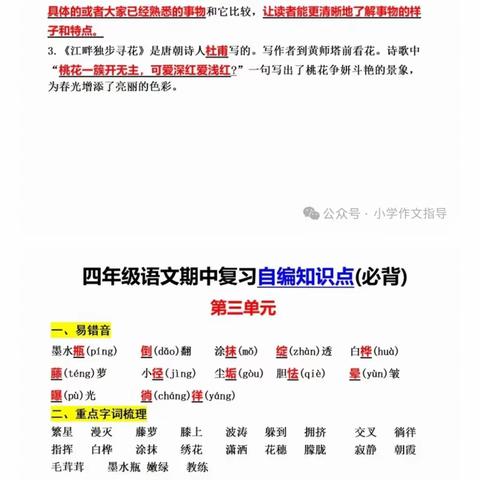 芒果中队四下第8周总结