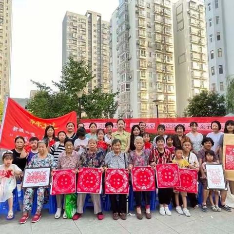 守护“双阳”行动  关爱一老一小 ——新城街道盘河路社区“银芽”护卫队