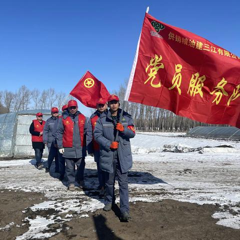 供销粮油建三江有限公司与北大荒集团七星农场有限公司联合开展“助力春耕生产 志愿服务同行”主题活动