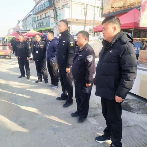 陈曹乡为镇区集会保驾护航