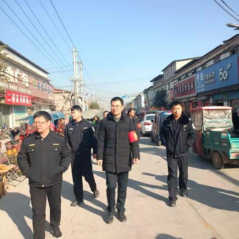陈曹乡扎实开展春节期间集会巡逻工作