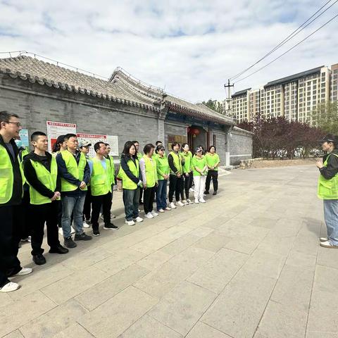党员先行全民参与   助力首都花园城市建设