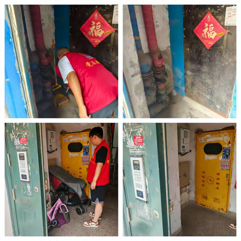 清隐患 强意识—大潘社区网格排查筑牢消防 “安全网”