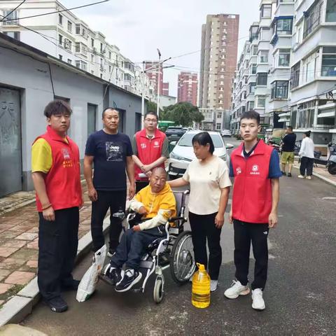 “双节暖人心 关爱入家门”——大潘社区新时代文明实践站国庆节中秋节节前慰问特殊群体活动