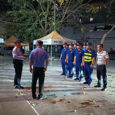 新市村委会开展群租楼夜查活动