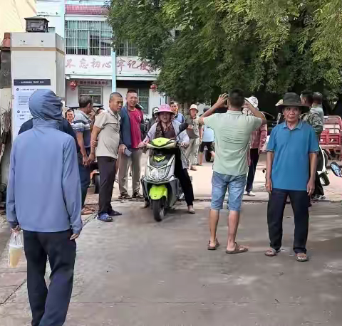 新龙镇新村开展爱国卫生行动，携手共筑基孔肯雅热“防护墙”