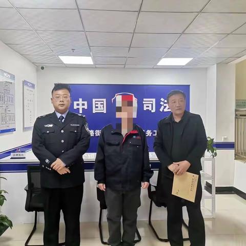 【奋进新时代 法治新征程】文艺路司法所与西安监狱无缝衔接接回刑满释放人员