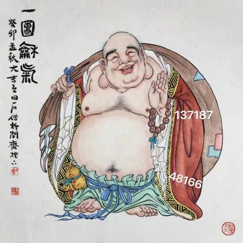 画家石僧人物画联系方式13718748166