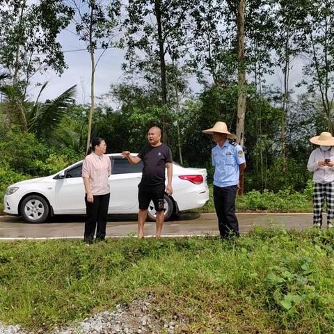 提蒙乡党政主要负责人深入各村委会现场督导耕地“非粮化”“非农化”国土云图斑整治复耕工作