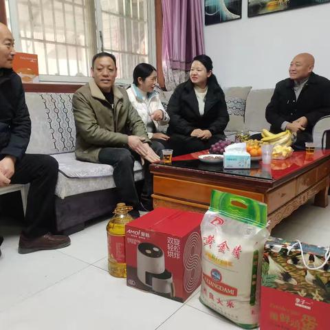 寒冬送暖，关爱老兵 ---杏花营农场开展春节慰问活动