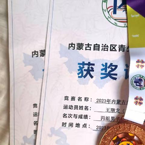 锡林浩特市第三中学跆拳道队王瑞龙再次获内蒙古自治区铜牌