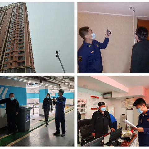 【临沂支队】罗庄大队深入物业服务企业检查指导消防安全工作