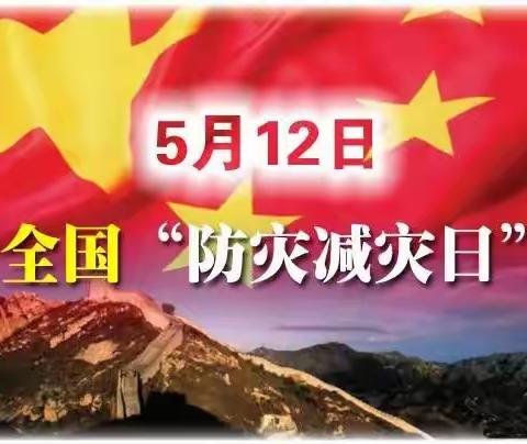 5·12防灾减灾日——  防范灾害风险 护航高质量发展