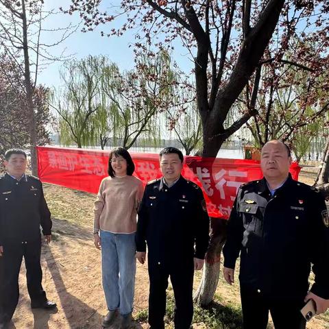 槐荫区农业农村局开展黄河禁渔宣传工作