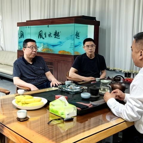 化世鹏秘书长一行到跃趣（河北）生物科技公司调研