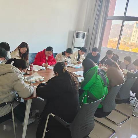 常规集备凝智慧，同做中考题启新程