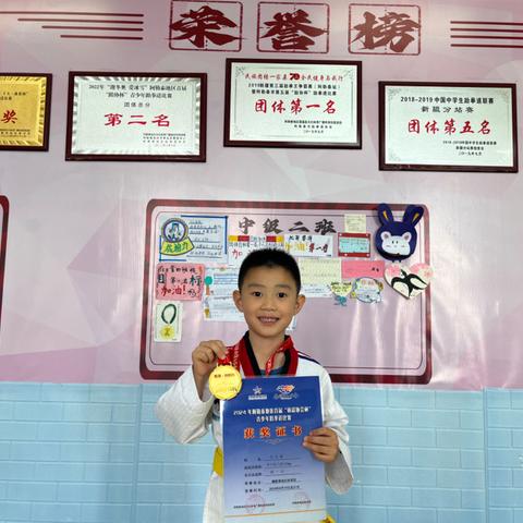 2024搏磊跆拳道馆第一季度优秀学员