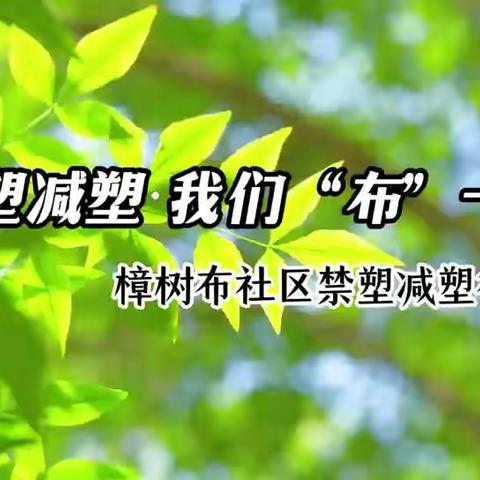 第七届零废弃日 樟树布社区呼吁居民减塑禁塑