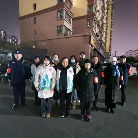 小年夜，不松懈!历山吉第社区团支部持续开展禁燃禁放巡查活动