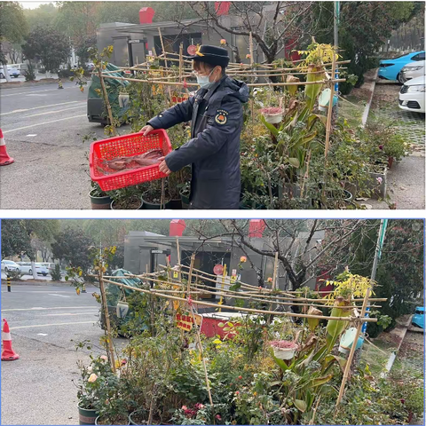 洪山区武汉火车站“门前三包” 日常整治工作