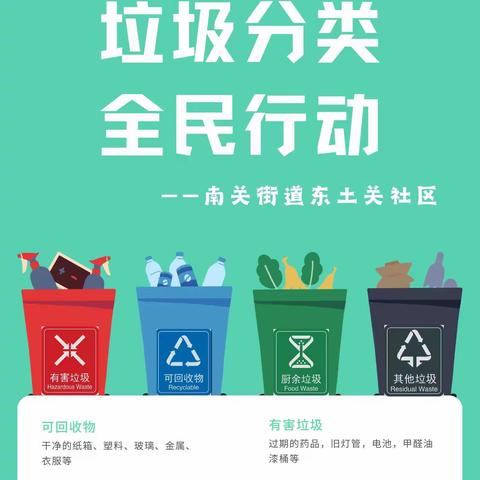 【垃圾分类，你我“童”行】我是卫生城市小主人，垃圾分类我先行
