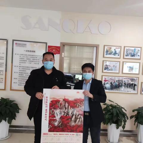 情系退役老兵，年画传递温情