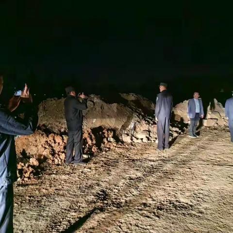 济北街道重拳出击开展整治夜间偷倒渣土集中行动