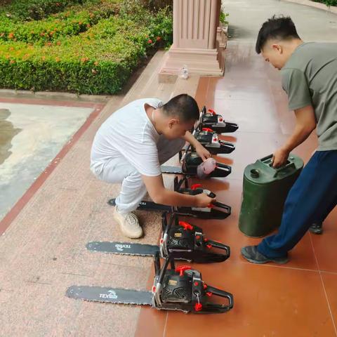 风雨同舟 守护家园——八所镇武装部全力抗击“台风”剑鱼