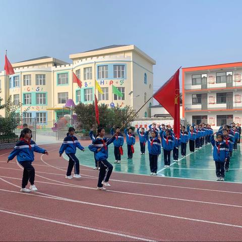 【苗庄小学】开展“争做新时代好队员”庆祝少先队建队74周年入队仪式