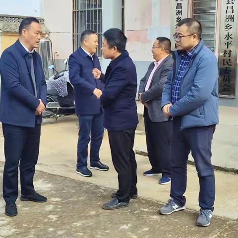 市发改委党组成员、副主任饶远征一行深入永平村开展乡村振兴调研