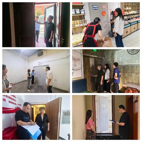 天桥区商务局组织开展商贸领域“畅通生命通道”督导检查