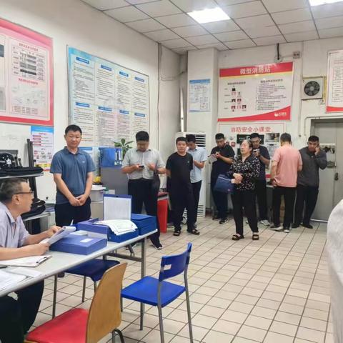 天桥区商务局配合市局开展商务领域“解剖式”安全生产现场检查培训会
