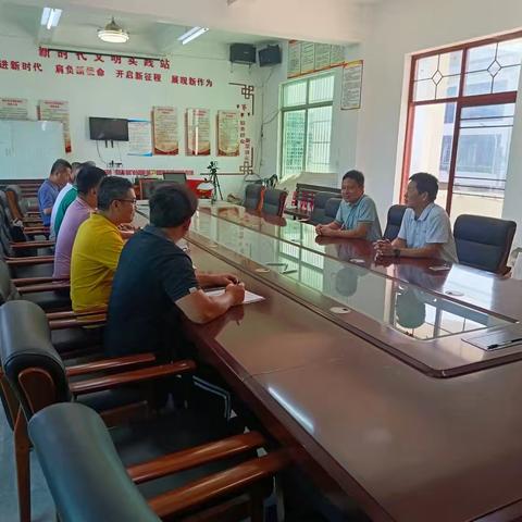 市城投集团乡村振兴办主任邱少林走访调研甲子镇昌西村委会乡村振兴工作