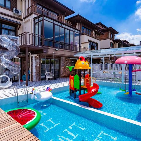 佛山·潮玩乐园 九房十四床独栋泳池别墅